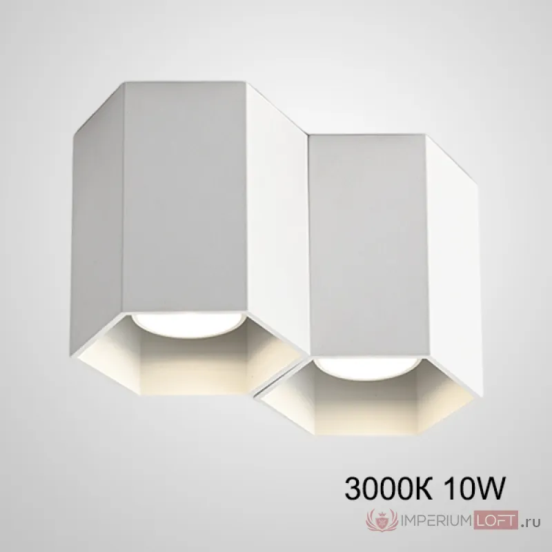 Точечный светодиодный светильник CONSOLE L2 White 3000К 10W от ImperiumLoft