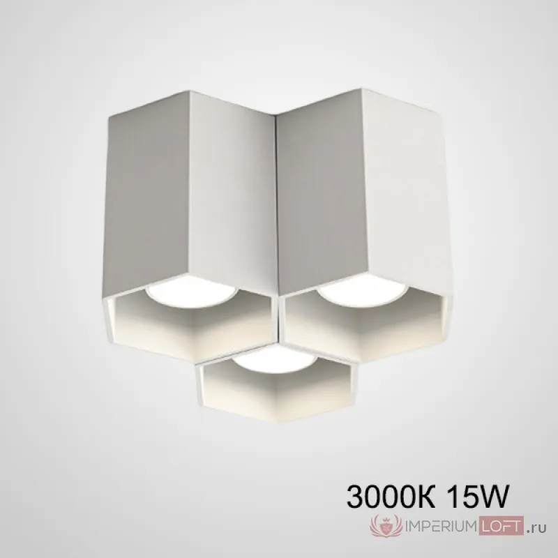 Точечный светодиодный светильник CONSOLE L3 D18 White 3000К 15W от ImperiumLoft