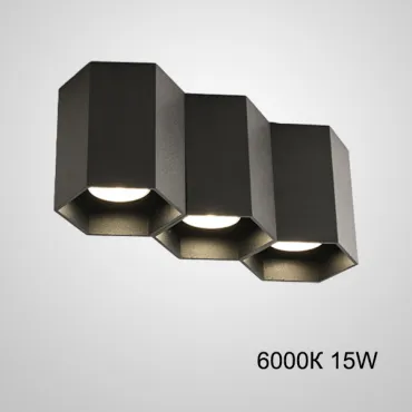 Точечный светодиодный светильник CONSOLE L3 D27 Black 6000К 15W