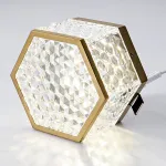 Накладной светодиодный светильник PARTY Brass 3000К 3W от ImperiumLoft