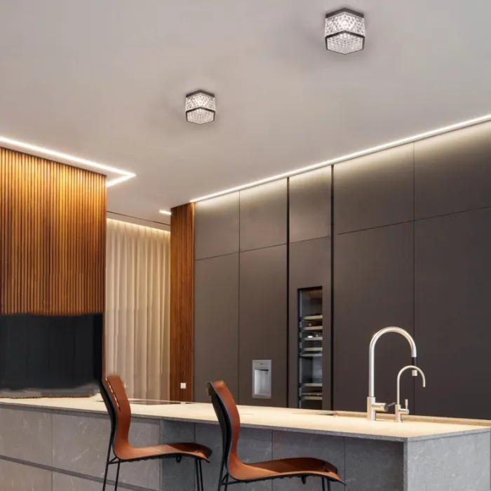 Накладной светодиодный светильник PARTY Brass 3000К 3W от ImperiumLoft