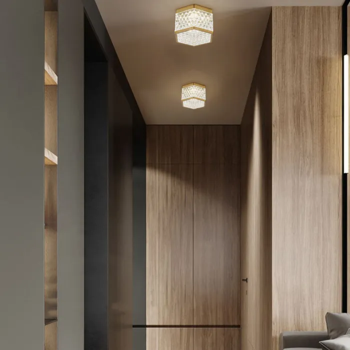 Накладной светодиодный светильник PARTY Brass 3000К 3W от ImperiumLoft