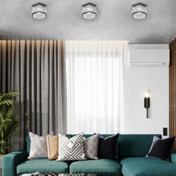 Накладной светодиодный светильник PARTY Brass 3000К 3W от ImperiumLoft