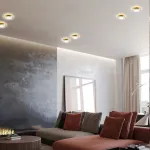 Встраиваемый светодиодный светильник LIS Трехцветный свет 5W от ImperiumLoft