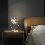 Настольная лампа BIRDIE TAB B Rose Gold от ImperiumLoft