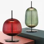 Настольная лампа AQUARELL TAB Red от ImperiumLoft