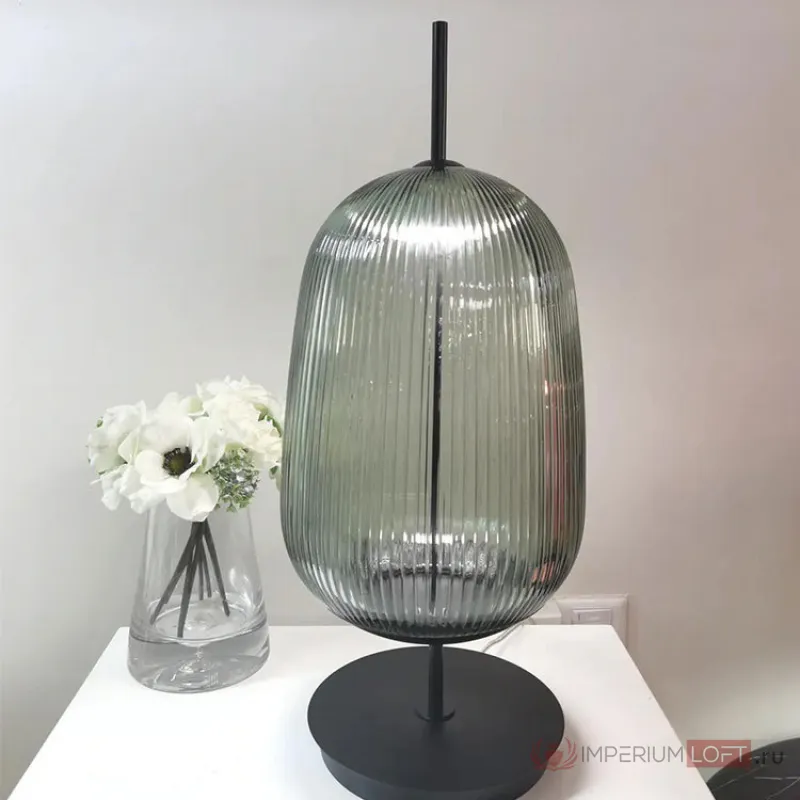 Настольная лампа AQUARELL TAB Green от ImperiumLoft