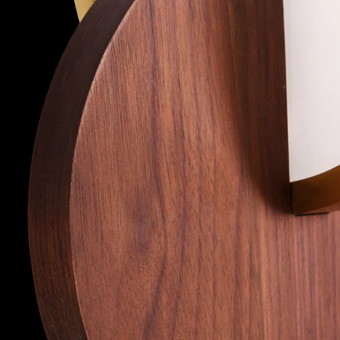 Настольная лампа GLATT WOOD TAB Light brown от ImperiumLoft