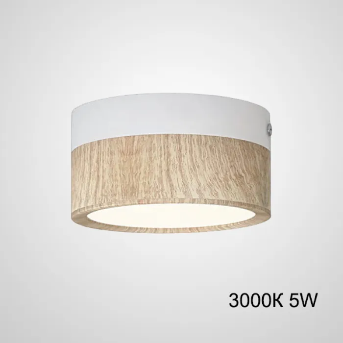 Точечный светильник FOG WOOD D9 White 3000К 5W от ImperiumLoft