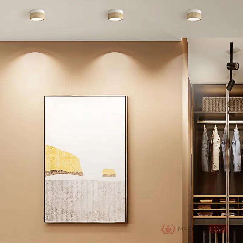 Точечный светильник FOG WOOD D14,5 White 4000К 20W от ImperiumLoft