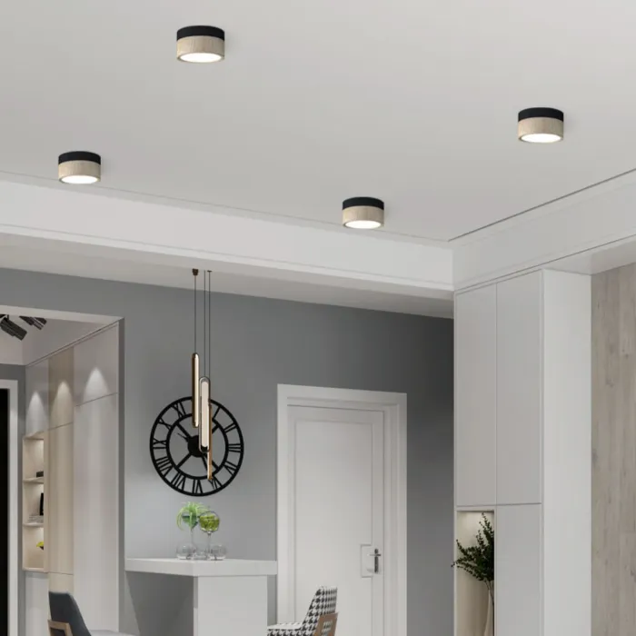 Точечный светильник FOG WOOD D9 White 4000К 7W от ImperiumLoft