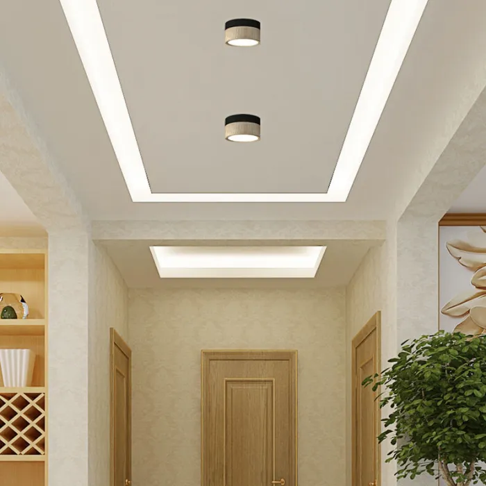 Точечный светильник FOG WOOD D9 White 4000К 7W от ImperiumLoft