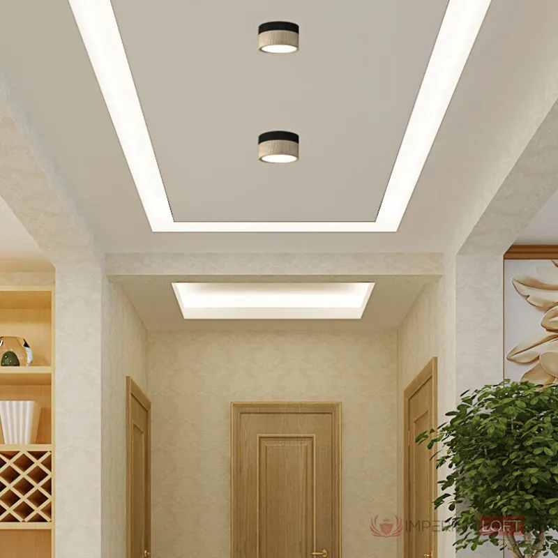 Точечный светильник FOG WOOD D14,5 White 4000К 20W от ImperiumLoft