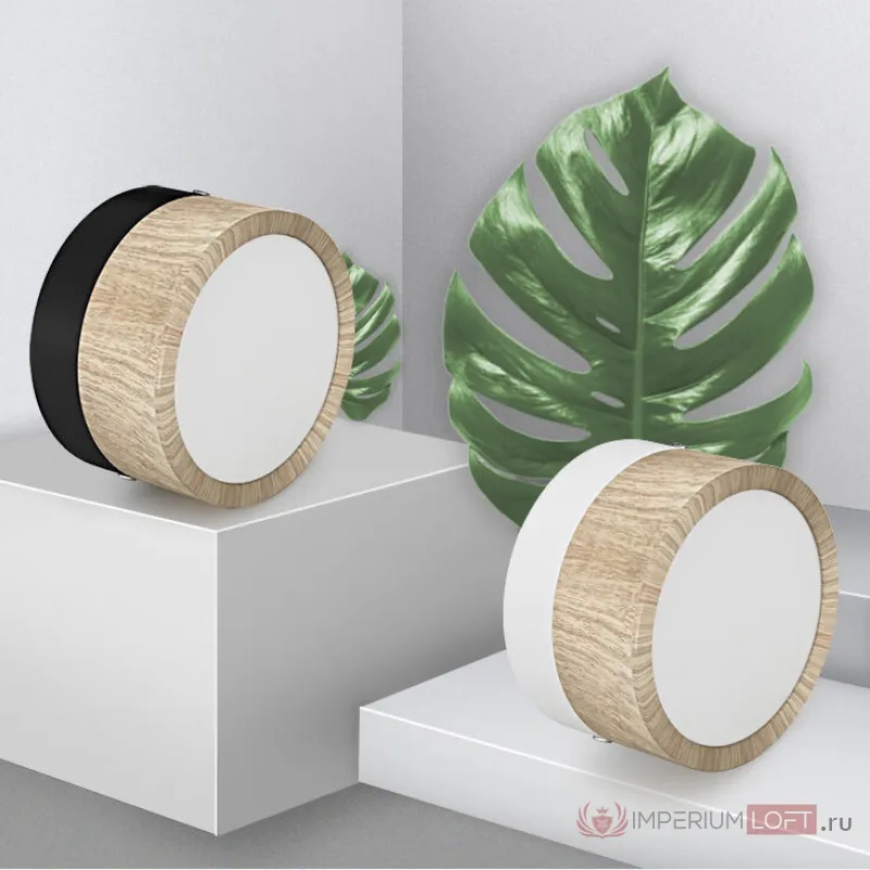 Точечный светильник FOG WOOD D14,5 White 4000К 20W от ImperiumLoft