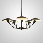 Люстра на штанге SHELT D83 Black от ImperiumLoft