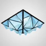 Люстра Aqua Creations Lighting ceiling D170 Blue от ImperiumLoft
