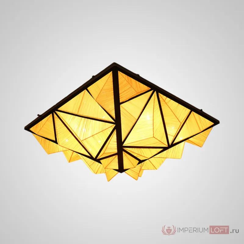 Люстра Aqua Creations Lighting ceiling D80 Yellow от ImperiumLoft