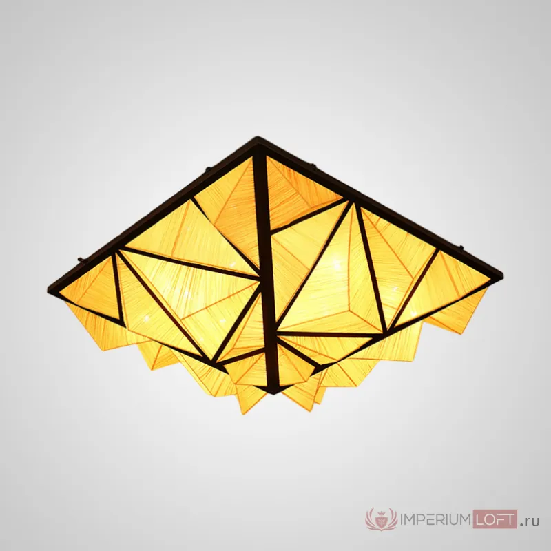 Люстра Aqua Creations Lighting ceiling D100 Yellow от ImperiumLoft