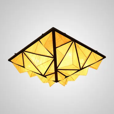 Люстра Aqua Creations Lighting ceiling D120 Yellow от ImperiumLoft