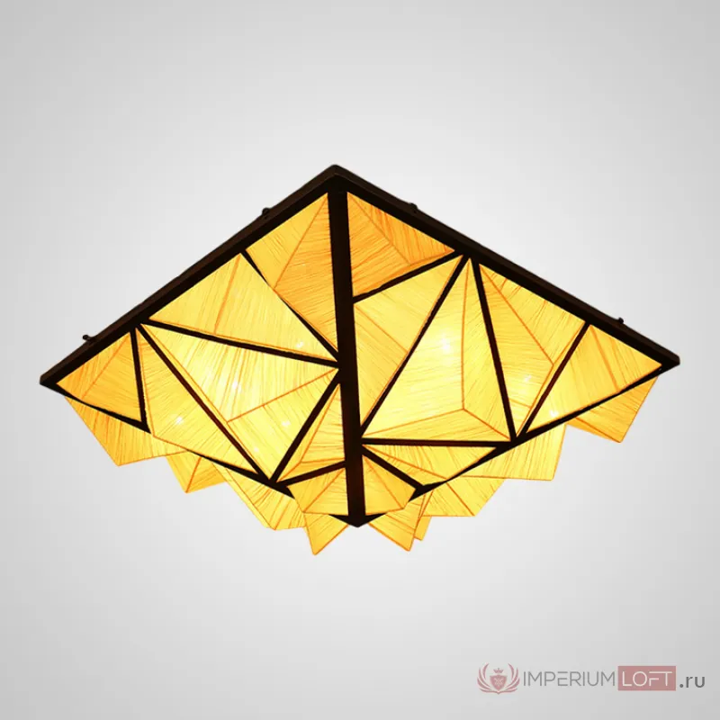Люстра Aqua Creations Lighting ceiling D150 Yellow от ImperiumLoft
