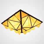 Люстра Aqua Creations Lighting ceiling D170 Yellow от ImperiumLoft