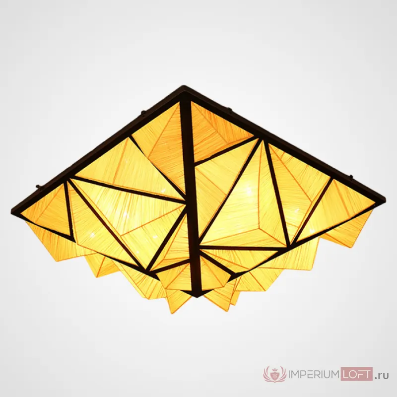 Люстра Aqua Creations Lighting ceiling D170 Yellow от ImperiumLoft