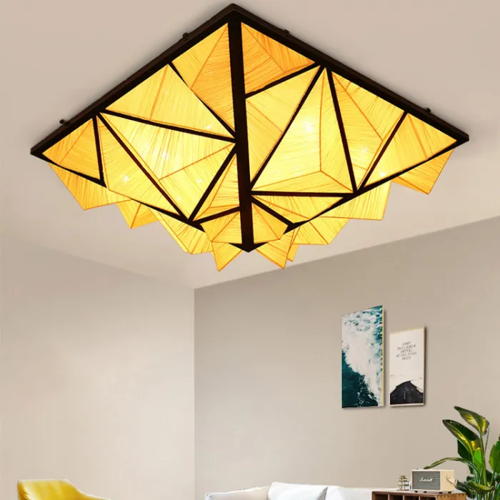 Люстра Aqua Creations Lighting ceiling D80 Yellow от ImperiumLoft