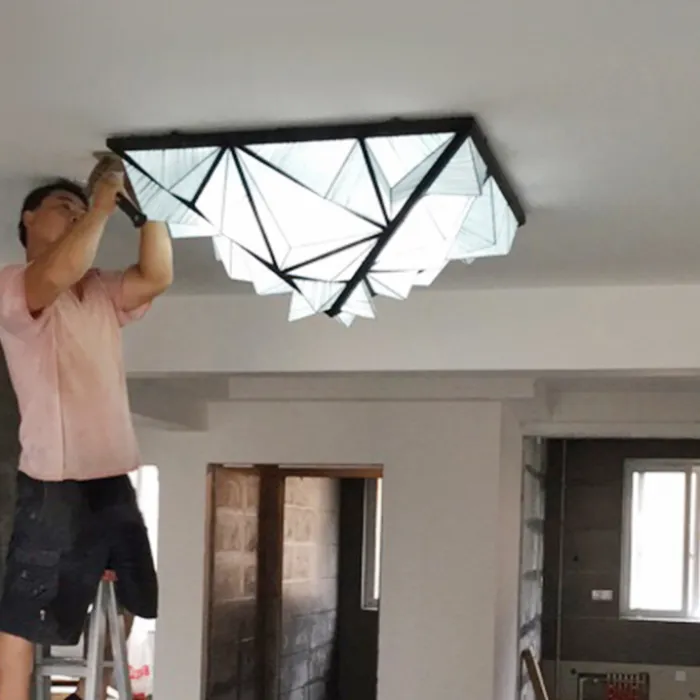 Люстра Aqua Creations Lighting ceiling D80 Yellow от ImperiumLoft