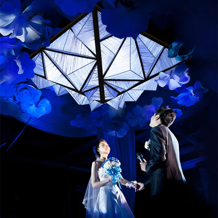 Люстра Aqua Creations Lighting ceiling D80 Yellow от ImperiumLoft