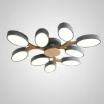 Потолочная люстра INGALIS L94 Gray от ImperiumLoft