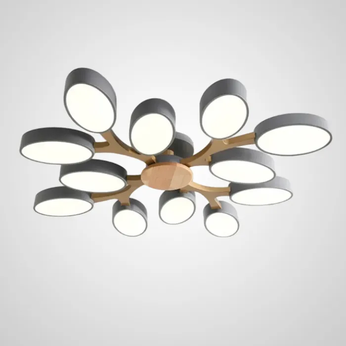 Потолочная люстра INGALIS L114 Gray от ImperiumLoft