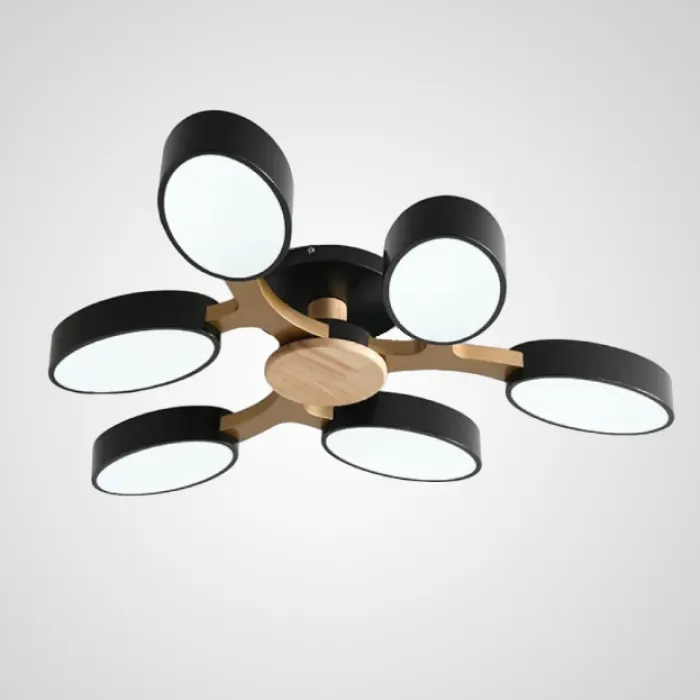 Потолочная люстра INGALIS L81 Black от ImperiumLoft