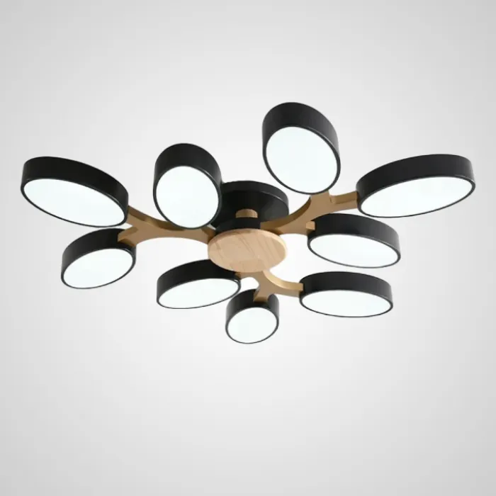 Потолочная люстра INGALIS L94 Black от ImperiumLoft
