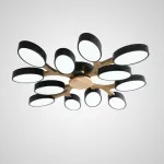 Потолочная люстра INGALIS L114 Black от ImperiumLoft