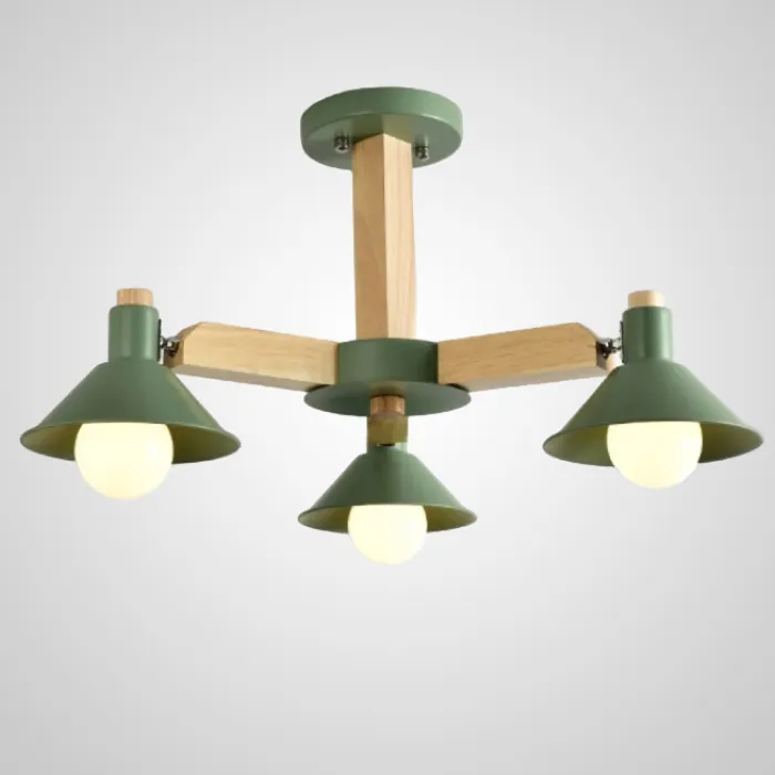 Люстра на штанге HORN B D68 Green от ImperiumLoft