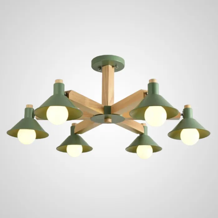 Люстра на штанге HORN B D84 Green от ImperiumLoft