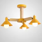 Люстра на штанге HORN B D68 Yellow от ImperiumLoft