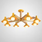 Люстра на штанге HORN B D94 Yellow от ImperiumLoft