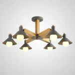 Люстра на штанге HORN B D84 Gray от ImperiumLoft
