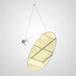 Подвесной светильник Zoi D120 Gold от ImperiumLoft