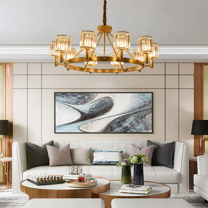 Кольцевая люстра AIRIN D92 от ImperiumLoft