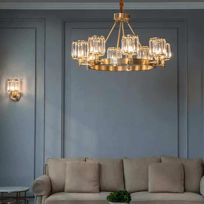 Кольцевая люстра AIRIN D92 от ImperiumLoft