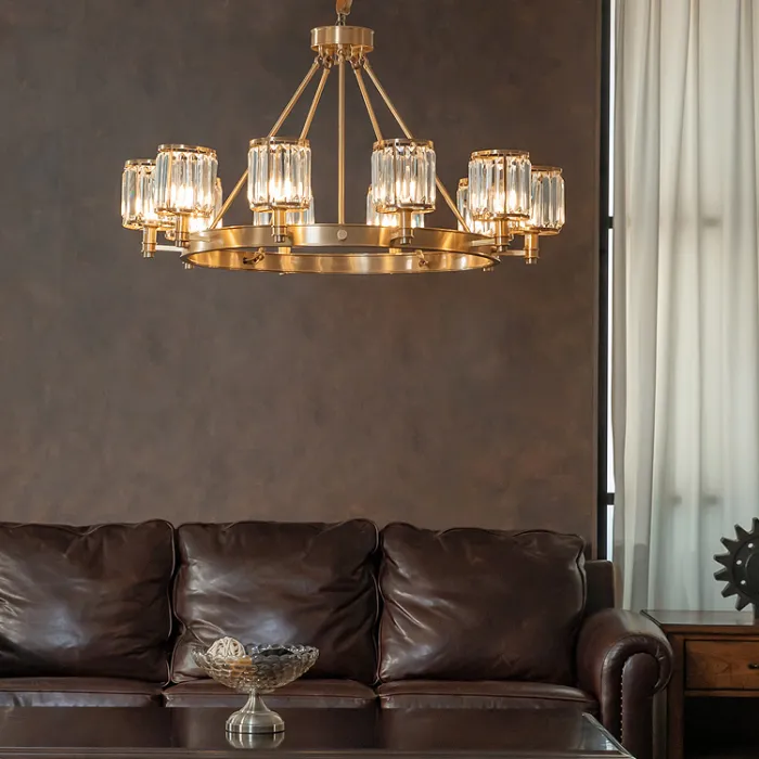 Кольцевая люстра AIRIN D92 от ImperiumLoft