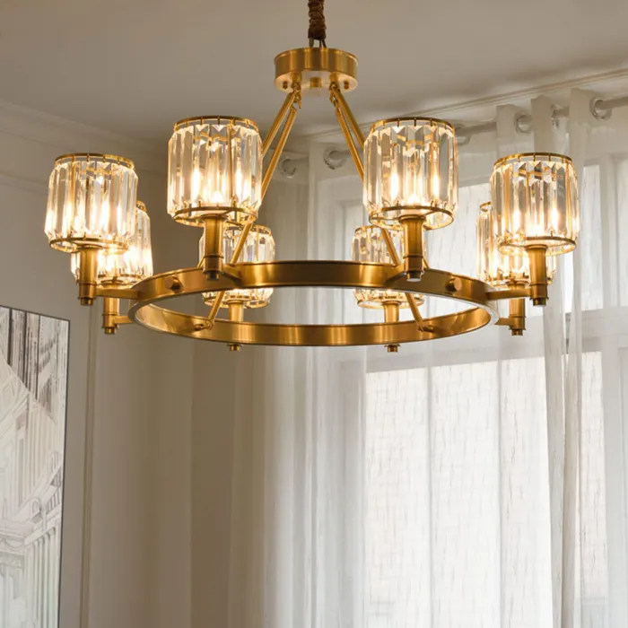 Кольцевая люстра AIRIN D92 от ImperiumLoft