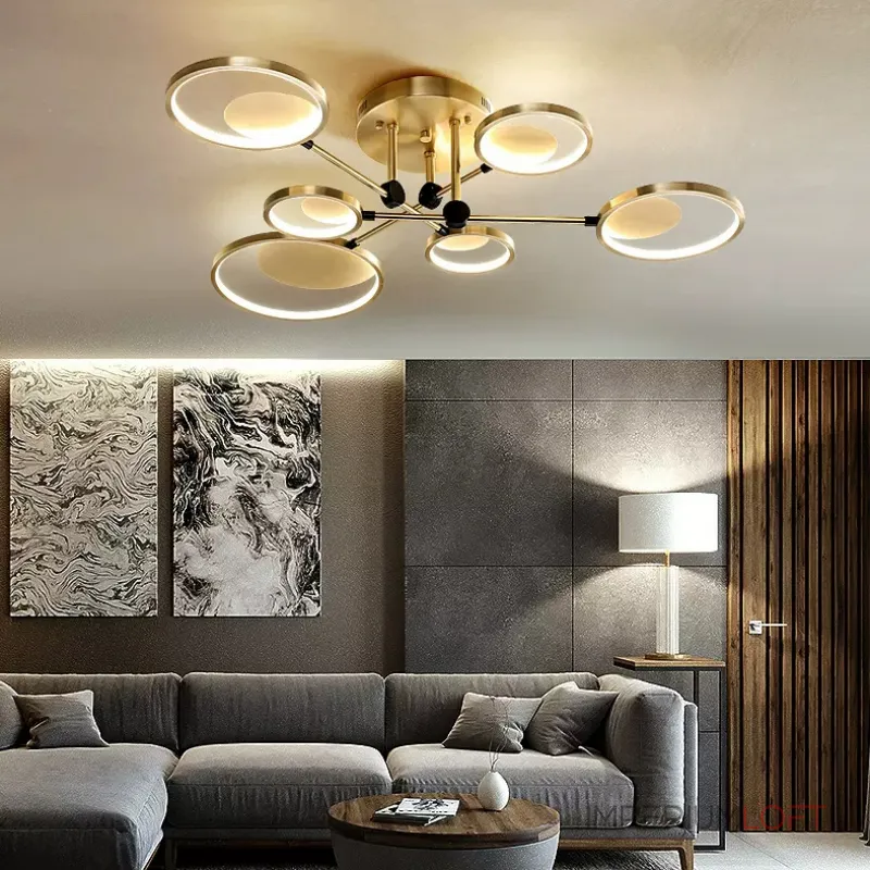 Потолочная люстра RISOR C D72 Потолочная люстра RISOR C D72