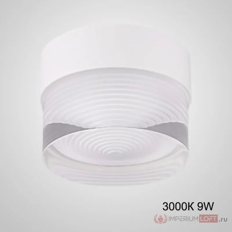 Точечный светодиодный светильник FEST White 3000К 9W от ImperiumLoft