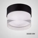 Точечный светодиодный светильник FEST Black 3000К 9W от ImperiumLoft