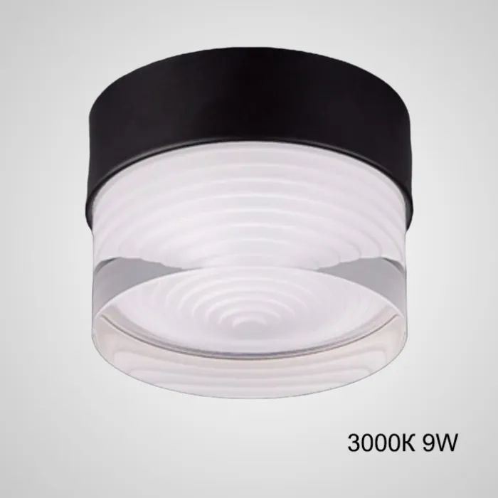 Точечный светодиодный светильник FEST Black 3000К 9W от ImperiumLoft