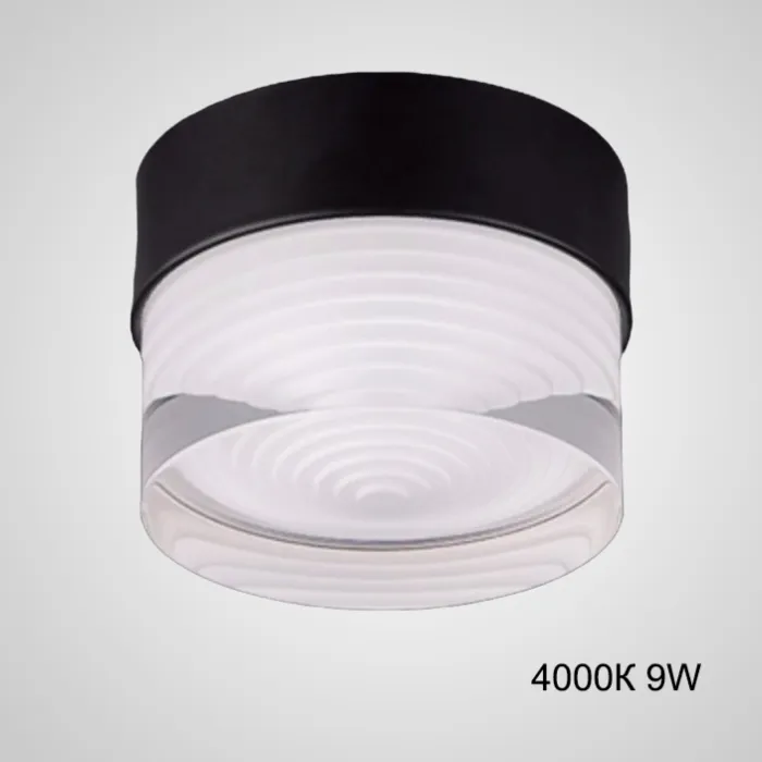 Точечный светодиодный светильник FEST Black 4000К 9W от ImperiumLoft