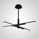 Подвесная люстра ORTON D72 Black от ImperiumLoft